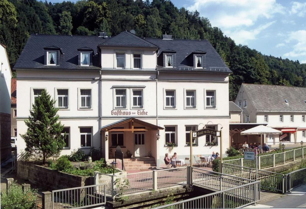 Gasthaus Zur Eiche Otel Bad Schandau Dış mekan fotoğraf